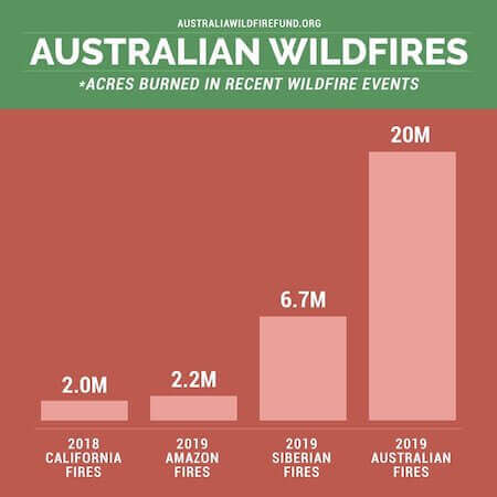 оценка масштабные лесные пожары в Австралии, Сибири, США